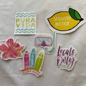Pura Vida Stickers
